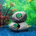 Aquarium Decorations Rock — Stackable Fish Tank Decor Cave