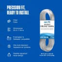 Aqua-Life Standard Airline Tubing - 3/16 Inch Flexible Airline Hose for Aquarium Pumps