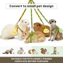 2PCS Ferret Harness and Leash — Adjustable Guinea Pig Harness