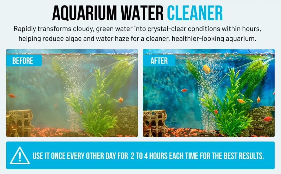 13W UV Water Clarifier with 9.84 ft Cable for Up to 300 Gallon Aquariums — product details