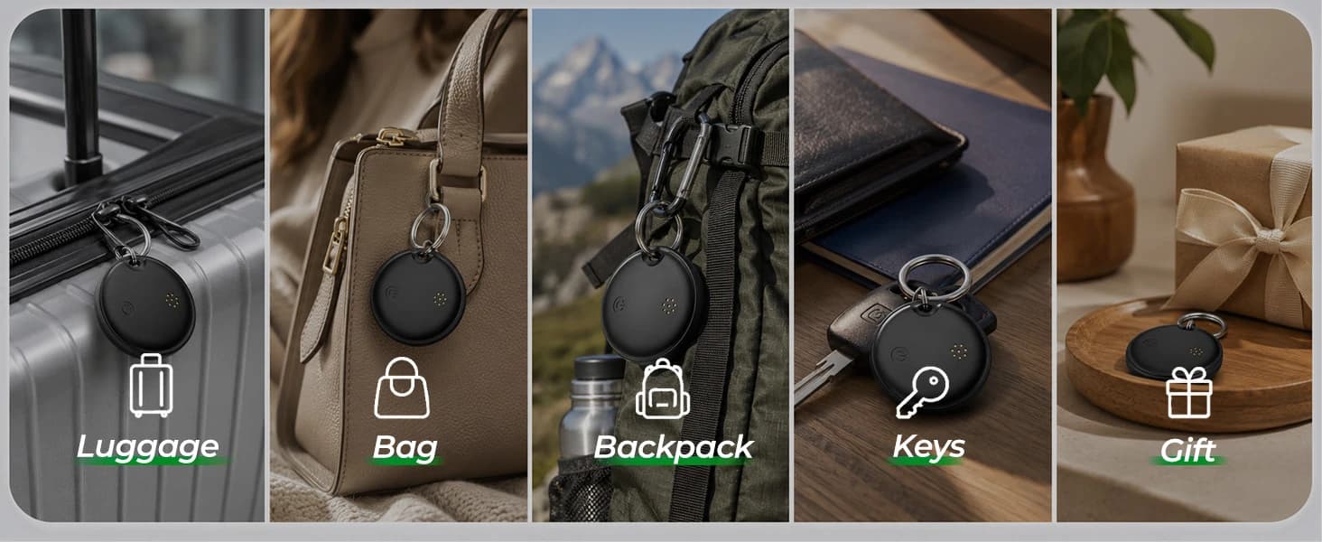 2026 Air Tags 4 Pack Tracker Tag for Android and iOS - Bluetooth Tracker with IP68 Waterproof — product details