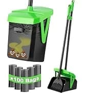 Dog Pooper Scooper — Swivel Bin and Rake Set with 100 Waste Bags — collection imagery
