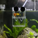 Aquarium Fish Breeder Box Plastic Fish Isolation Breeding Box Hatching Incubator Box for Baby Fishes Shrimp