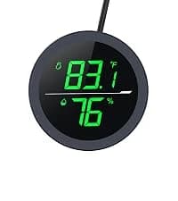 Real-time Display LED Digital Reptile Thermometer and Humidity Gauge — collection imagery