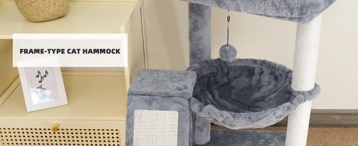 YOUPET Cat Tree with Cat Scratching Post for Indoor Cats — product details