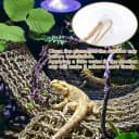 2 Pack Large Bearded Dragon Hammock,30"x7"Lizard Climbing Lounger