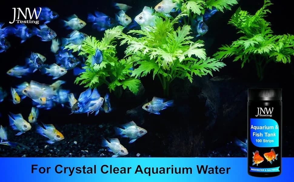 Aquarium Test Strips - 9-in-1 Aquarium Test Kit with eBook - Aquarium Water Test Kit with Quick and Accurate — product details