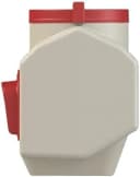 OverEZ Chicken Feeder - Holds — 50 Pounds of Feed - Inside or Outside Hen Coop - Large Gravity Fed Automatic