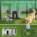 8x4x6FT Outdoor Dog Kennel for Large Dogs