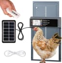 Automatic Chicken Coop Door Solar Powered with Timer and Light Sensor