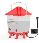 Chick Brooder Heater with Anti-Roost Cone and Constant Temp Red 12" x 12" — collection imagery