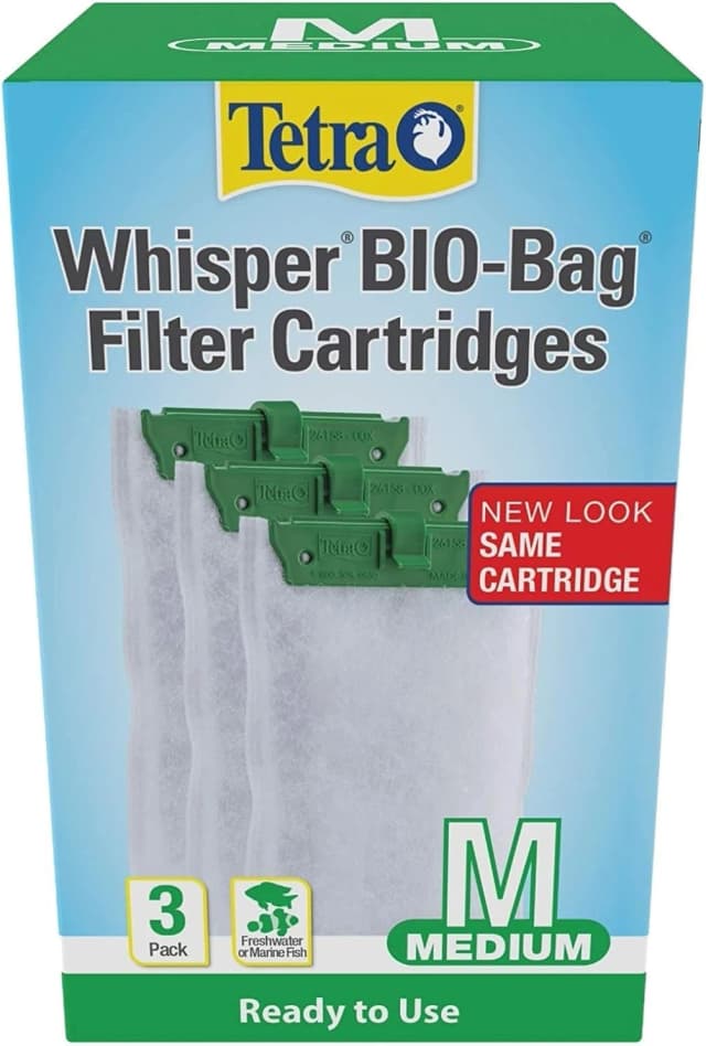 Whisper Bio-Bag Medium Filter Cartridges for Aquariums