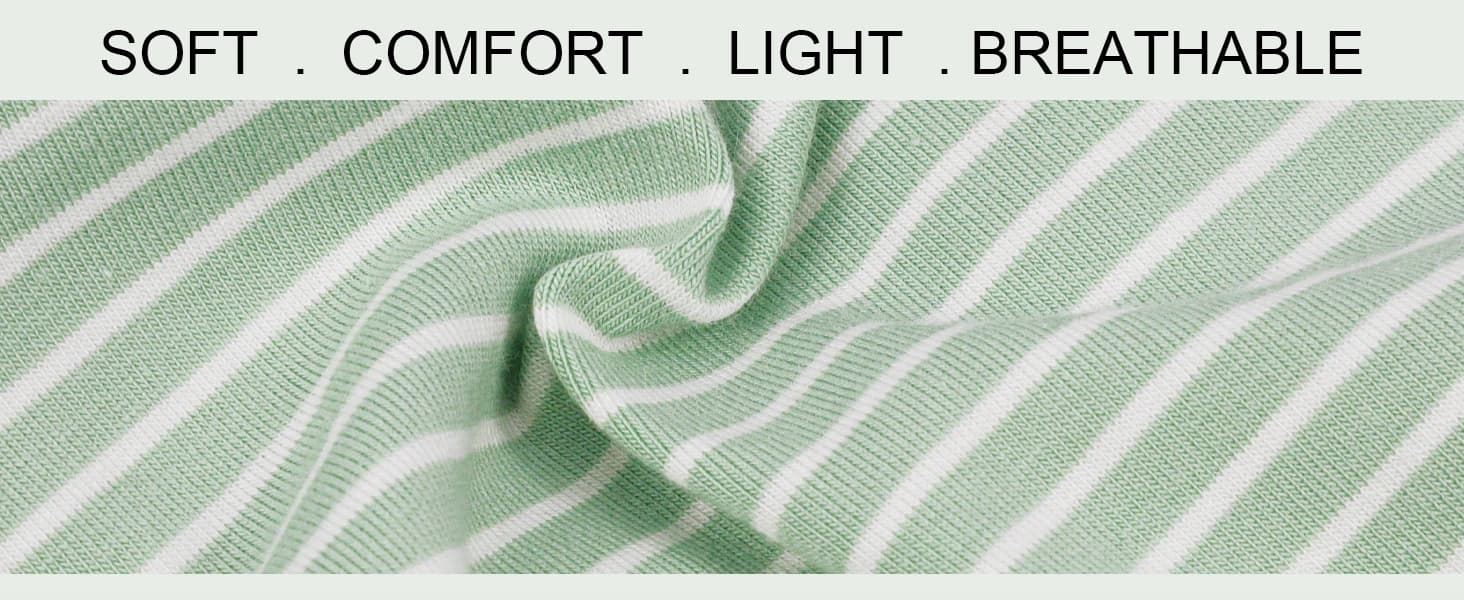 Green Striped Dog Pajamas: 4-Legged Cotton Stretchable Jumpsuit Pjs - Lightweight Cozy Puppy Onesie Clothes — product details