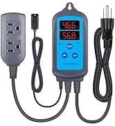 ITC-308S Aquarium Heating and Cooling Dual Stage Temperature Controller Freshwater Saltwater Aquarium Tropical — collection imagery