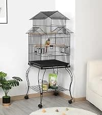 64-Inch Open Top Bird Cage for Parakeets and Cockatiels — collection imagery