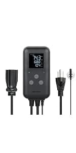 110V 15A Temperature Controller DTC151 Plug in Thermostat Outlet Digital Temperature Controller for Heat Mat — product details