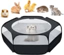 Small Animal Playpen — Waterproof Foldable Pet Playpen