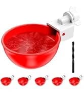 Chick Brooder Heater with Anti-Roost Cone and Constant Temp Red 12" x 12" — collection imagery