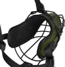 Pitbull Dog Muzzle Reflective Metal Mask Secure Wire Basket Muzzles for Large Sized Dogs Amstaff Soft Cage to