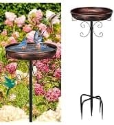 35In Metal Bird Bath for Outside — collection imagery
