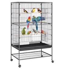 30 Inch Flight Bird Cage — Stackable Bird Cage Parakeet Cage with Slide-Out Tray and Handle — collection imagery