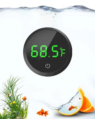 Fish Tank Thermometer Aquarium Thermometer Wireless Touch Stick Digital Aquarium Thermometer LED Display ±1°F — collection imagery