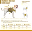 Dog Backpack for Medium and Large Dogs