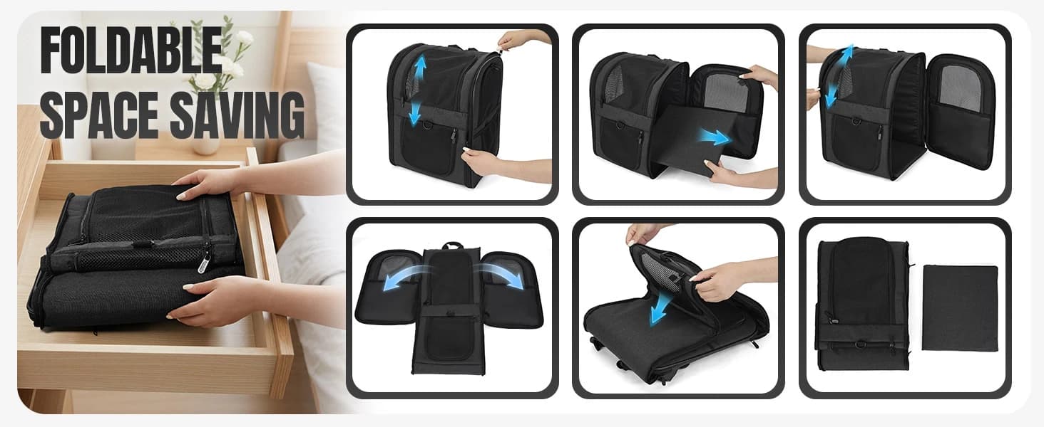 Cat Backpack Carrier — Support Frame — product details