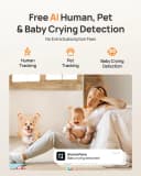 Pano 4K UHD Indoor Camera — Pet/Dog Security Camera with Phone App