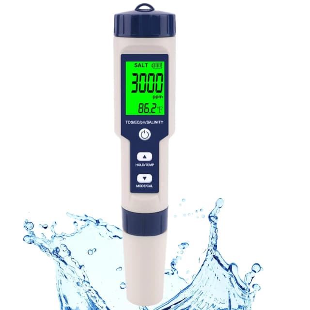 Pool Salt Tester and PH Meter