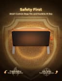 Smart Chicken Coop Heater — 200W Radiant Heat Panel with Temperature Sensor