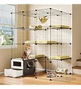 Guinea Pig Cage — Indoor Habitat Cage with Waterproof Plastic Bottom — collection imagery