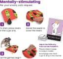 Nina Ottosson Melon Madness Puzzle and Play Cat Toy