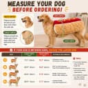 Hot Dog Costume for Dogs — Funny Hot Dog Dog Costume with Adjustable Fit