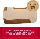 Wool Blend Felt Western Saddle Pad for Horses