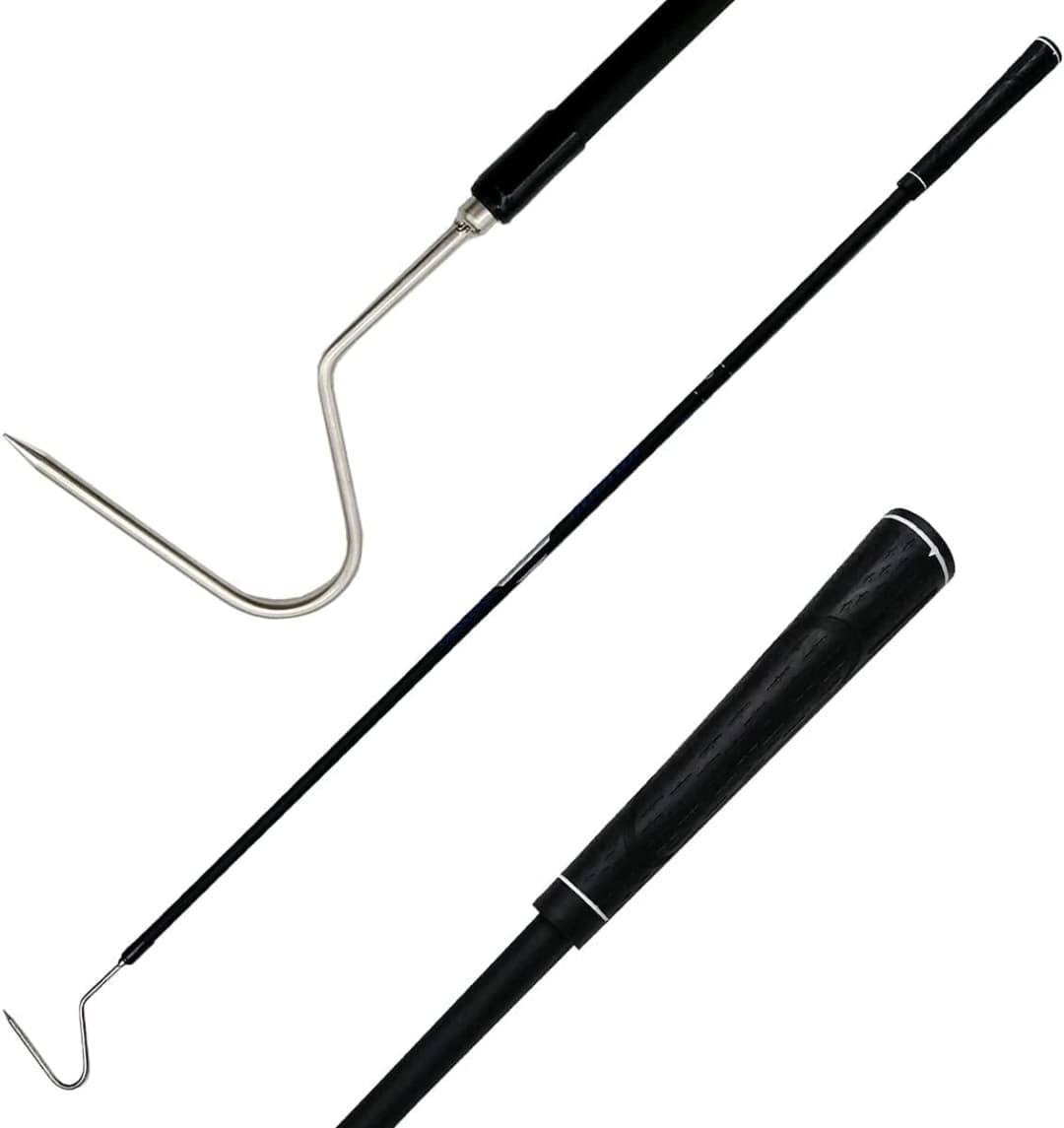 44 inch Snake Hook Catcher Stick — Tongs Grabber Handling Tool Kit