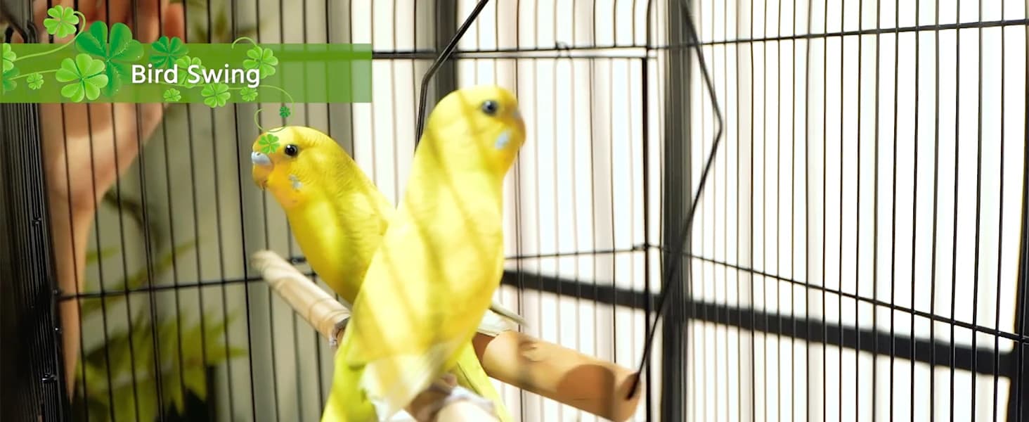 64-Inch Open Top Bird Cage for Parakeets and Cockatiels — collection imagery
