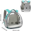 Portable Travel pet Backpack Carrier Hamster Bag Guinea Pig Bird Small Dog and Cat Turtle Carrier Rabbit Cage