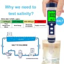Pool Salt Tester and PH Meter