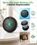 2026 Air Tags 4 Pack Tracker Tag for Android and iOS - Bluetooth Tracker with IP68 Waterproof