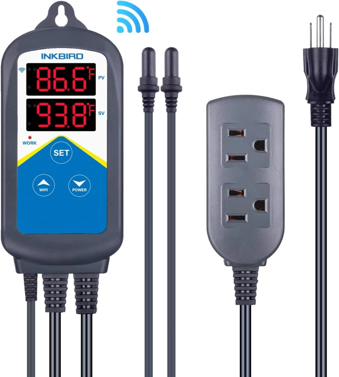 ITC-306A WiFi Aquarium Thermostat with Two Probes only for Heater