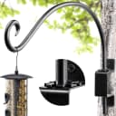 Bird Feeder Hanger Outdoor: 16" Swivel Heavy Duty Wall Mount Bracket