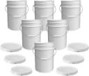5 Gallon Bucket - Food Grade w/Lid BPA-Free