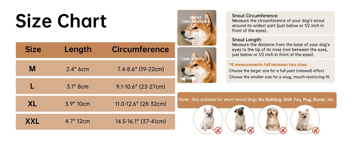 Basket Dog Muzzle — Adjustable Soft Dog Muzzles — collection imagery