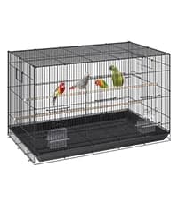 64-inch Open Top Large Parrot Bird Cage with Detachable Rolling Stand for Parakeets Finches Canaries Lovebirds — collection imagery