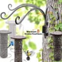 Bird Feeder Hanger Outdoor: 16" Swivel Heavy Duty Wall Mount Bracket