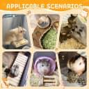 40 PCS Hamster Toys Set — Guinea Pig Toys Enrichment Hamster Tubes and Tunnels