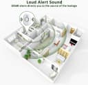 5 Pack Water Leak Detectors for Home — 100dB Water Sensor Alarm for Basement