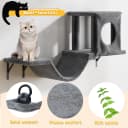 Cat Wall Shelves — 6 Pcs Luxury Wall-Mounted Cat Climber Set
