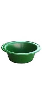 Plastic Hook Over Feeder | Mountable Livestock and Pet Feed Bucket | Horse Feed Bucket | Made in USA | 15 Quarts — product details